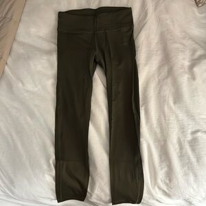 Dark Green 7/8 Outdoor Voices legging